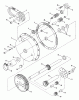 Snapper Y30121B (80169) - 30" Walk-Behind Mower, 12 HP, Series 1 Listas de piezas de repuesto y dibujos Differential