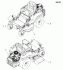Snapper 500ZB2648 (5900731) - 48" Zero-Turn Mower, ZTR 500Z Series Listas de piezas de repuesto y dibujos Decals - Brand & Model