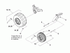 Snapper SC18330 (7800762) - 33" Zero-Turn Mower, 18.5 HP, ZT Twin Stick Rider 150Z Series Listas de piezas de repuesto y dibujos Wheel & Tire Group (W7502277_W7501712_W7502278)