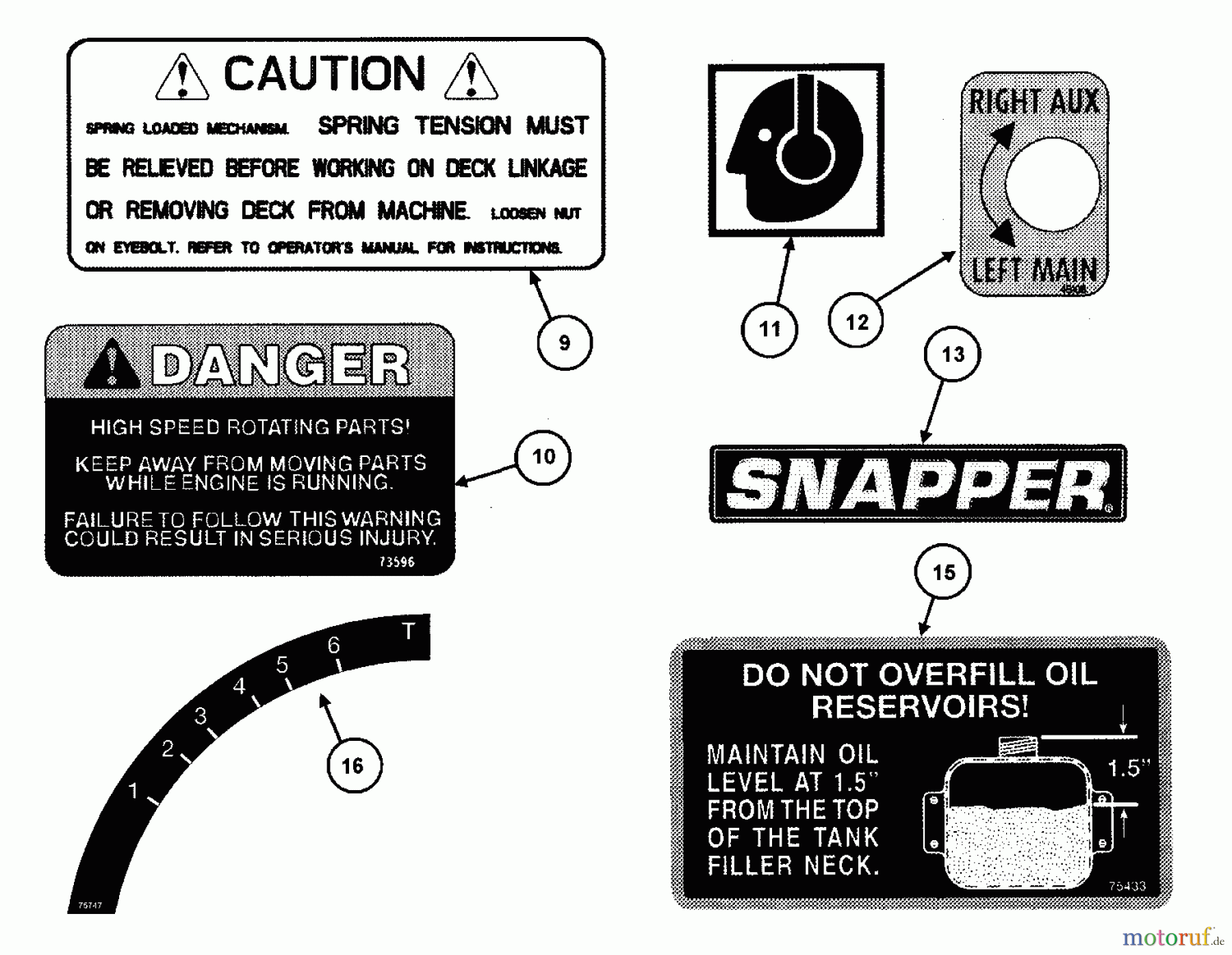  Snapper Nullwendekreismäher, Zero-Turn NZM27611KH (80386) - Snapper 61
