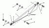Snapper NZM19481KWV (84948) - 48" Zero-Turn Mower, 19 HP, Kawasaki, Mid Mount, Z-Rider Commercial Lawn & Turf Series 1 Listas de piezas de repuesto y dibujos HYDRO PUMP LINKAGE