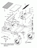 Snapper NZMXL30614KH (7800088) - 61" Zero-Turn Mower, 30 HP, Kohler, Mid Mount, Large Frame, Z-Rider Commercial Lawn & Turf Series 4 Listas de piezas de repuesto y dibujos FRONT CHASSIS ASSEMBLY (Frame)