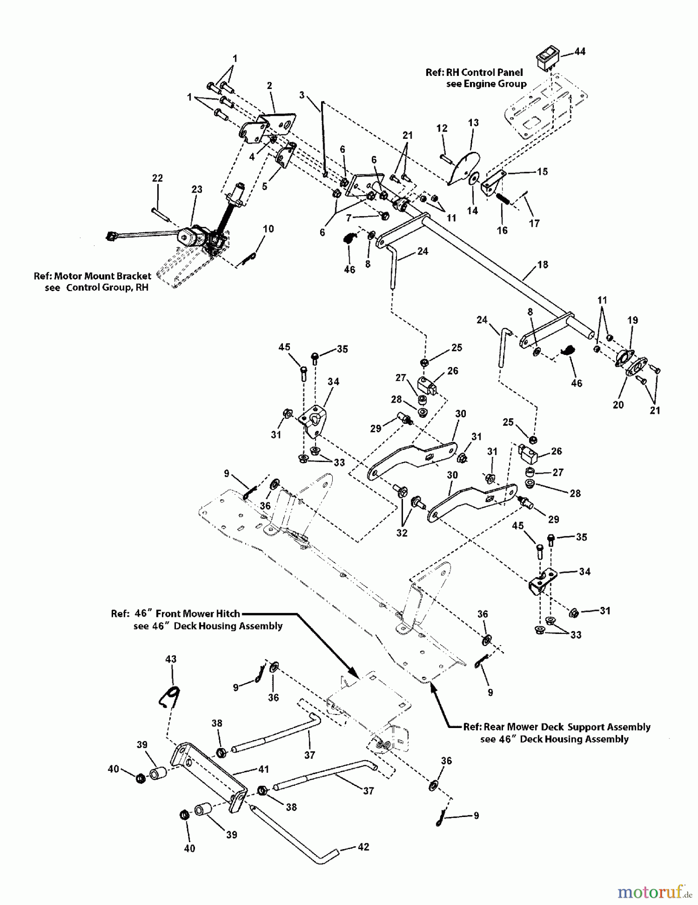  Snapper Nullwendekreismäher, Zero-Turn RZT27460 (7800767) - Snapper 46