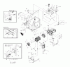Snapper G62000 (030216) - 6200 Watt Generator, 11 HP Listas de piezas de repuesto y dibujos GENERATOR MAIN UNIT