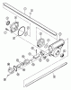 Snapper 8230 - 23" Snowthrower, 8 HP, Two Stage, Large Frame, Series 0 Listas de piezas de repuesto y dibujos Gear Box, Shafts