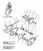 Snapper E10305E - 30" Snowthrower, 10 HP, Two Stage Large Frame, Series 5 (Export) Listas de piezas de repuesto y dibujos Chain Case (Traction Drive)