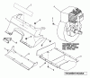 Snapper 3201S - 20" Snowthrower, 3 HP, Single Stage, Series 1 Listas de piezas de repuesto y dibujos Engines, Covers (Tecumseh Engine)
