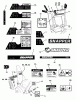 Snapper I8245E (85666) - 24" Snowthrower, 8 HP, Two Stage, Intermediate Frame, Series 5 Listas de piezas de repuesto y dibujos DECALS