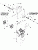 Snapper M1529E (1696175-01) - 29" Snowthrower, 14.5TP, Intermediate Listas de piezas de repuesto y dibujos Traction Drive Group - General Transmission H2