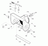 Snapper M924E (1695678) - 24" Snowthrower, 9.0 HP, Intermediate Frame (2009) Listas de piezas de repuesto y dibujos Auger Housing Group