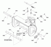 Snapper L1730E (1696006) - 30" Snowthrower, 16.5 HP, Large Frame Listas de piezas de repuesto y dibujos Auger Housing Group