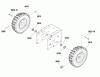 Snapper L824E (1696171-01) - 24" 8TP Two Stage Intermediate Snowthrower Listas de piezas de repuesto y dibujos Wheel & Tire Group