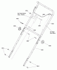 Snapper SN822EX (1695884) - 22" Snowthrower, 8 HP, Single Stage (2010) (Export) Listas de piezas de repuesto y dibujos Handles & Controls Group
