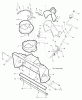 Snapper SS5220E (1695470) - 22" Snowthrower, 5 HP, Single Stage (2009) Listas de piezas de repuesto y dibujos Chute System Group