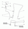 Snapper 5521FT (1695578) - Front Tine Tiller, 5.5 HP Listas de piezas de repuesto y dibujos Handle Bar Group