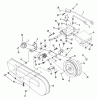 Snapper IR4002T (80154) - 16.5" Intermediate Rear Tine Tiller, 4 HP, Series 2 Listas de piezas de repuesto y dibujos Shift & Drive Components