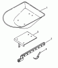 Snapper RT8S (85230) - Rear Tine Tiller, 8 HP, Series 2 Listas de piezas de repuesto y dibujos Garden Tool Kit (P/N 60559 Hauling Tray Kit)