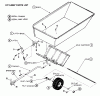 Snapper 25085S - 25" Rear-Engine Rider, 8 HP, Series 5 Listas de piezas de repuesto y dibujos Dump Cart Accessory