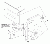Snapper 7060947 - Bag N-Wagon, 30 Bushel ELT125D331KV 33" 12.5 HP Disc Drive Euro Tractor Series 1 Listas de piezas de repuesto y dibujos Transmission Support & Components (Part 2)