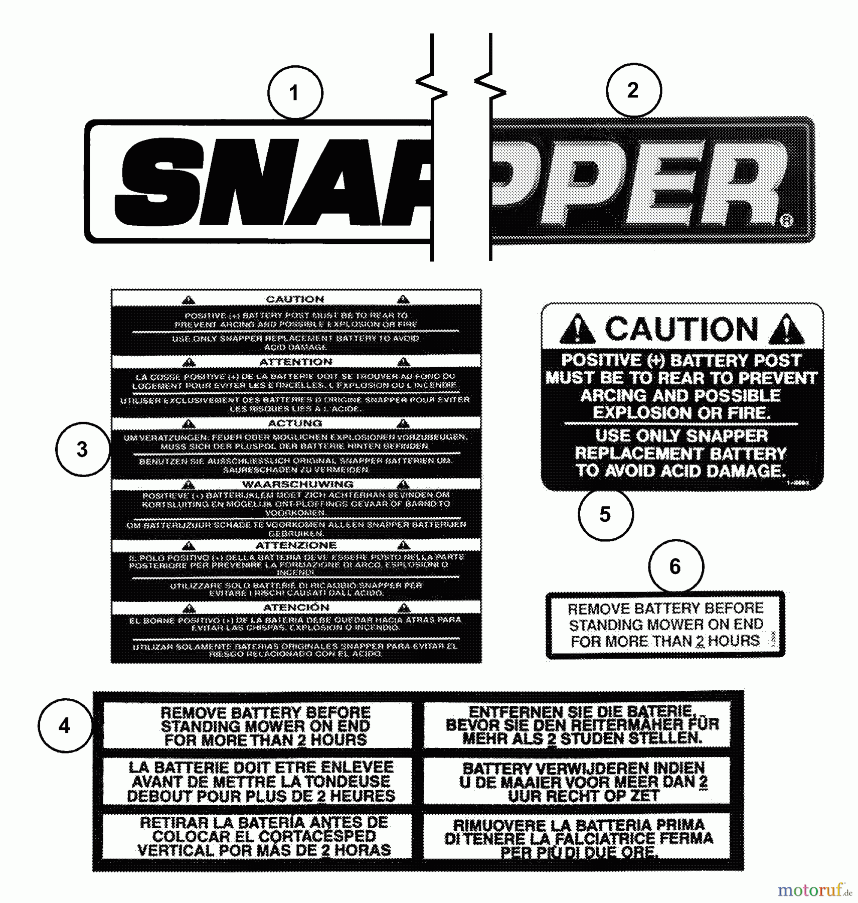  Snapper Reitermäher M301021BE (84581) - Snapper 30