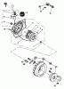 Tanaka EHC-140 - Cut-Off Saw Listas de piezas de repuesto y dibujos Recoil Starter/Ignition