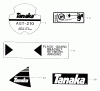 Tanaka AST-210 - AutoStart Trimmer Listas de piezas de repuesto y dibujos Decals