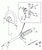 Tanaka TBC-225 - Grass Trimmer Listas de piezas de repuesto y dibujos Drive Shaft & Front Handle