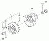 Tanaka TBC-2251 - Grass Trimmer Listas de piezas de repuesto y dibujos Flywheel, Crankcase