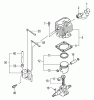 Tanaka TBC-225C - Grass Trimmer Listas de piezas de repuesto y dibujos Cylinder, Piston, Crankshaft, Ignition