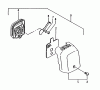 Tanaka TBC-230 - Grass Trimmer Listas de piezas de repuesto y dibujos Air Cleaner