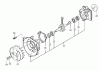 Tanaka TBC-230 - Grass Trimmer Listas de piezas de repuesto y dibujos Crankcase, Flywheel, Pulley
