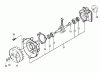 Tanaka TBC-230B - Grass Trimmer Listas de piezas de repuesto y dibujos Crankcase, Flywheel, Pulley
