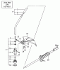 Tanaka TBC-230B - Grass Trimmer Listas de piezas de repuesto y dibujos Drive Shaft, Safety Guard & Gear Case Units after S/N A314551