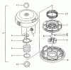 Tanaka TBC-2400 - Line Trimmer Listas de piezas de repuesto y dibujos Nylon Line Head