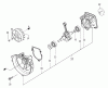 Tanaka TBC-245PF - Grass Trimmer Listas de piezas de repuesto y dibujos Crankcase & Flywheel