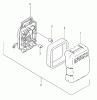 Tanaka TBC-2501H - Grass Trimmer (SN: C263177 - C263752) Spareparts Air Cleaner