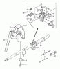 Tanaka TBC-2501H - Grass Trimmer (SN: C263177 - C263752) Listas de piezas de repuesto y dibujos Drive Shaft, Throttle & Handle