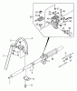 Tanaka TBC-250PF - Grass Trimmer / Brush Cutter, Low Emission Listas de piezas de repuesto y dibujos Handle, Shaft & Throttle