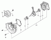 Tanaka TBC-260PF/L - Grass Trimmer Listas de piezas de repuesto y dibujos Crankcase & Flywheel