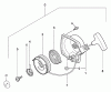 Tanaka TBC-260PF/L - Grass Trimmer Listas de piezas de repuesto y dibujos Starter