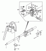Tanaka TBC-280 - Grass Trimmer Listas de piezas de repuesto y dibujos Drive Shaft & Front Handle