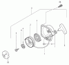 Tanaka TBC-280PF - Grass Trimmer Listas de piezas de repuesto y dibujos Starter