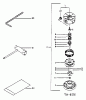 Tanaka TBC-300 - Brush Cutter Listas de piezas de repuesto y dibujos Tools & Nylon Head - TH-95M