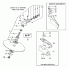 Tanaka TBC-3010 - Grass Trimmer / Brush Cutter Listas de piezas de repuesto y dibujos Gear Case, Safety Guard (Part 1 of 3)