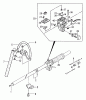Tanaka TBC-340 - Grass Trimmer / Brush Cutter Listas de piezas de repuesto y dibujos Handle, Throttle Lever, Shaft