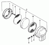 Tanaka TBC-373 - Brush Cutter Listas de piezas de repuesto y dibujos Air Cleaner