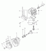 Tanaka TBC-4001 - Grass Trimmer Listas de piezas de repuesto y dibujos Cylinder, Piston, Crankshaft