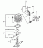 Tanaka THT-2000 - Hedge Trimmer Listas de piezas de repuesto y dibujos Cylinder, Piston, Crankshaft