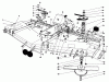 Toro 30575 - 72" Side Discharge Mower, 1991 (100001-199999) Listas de piezas de repuesto y dibujos CUTTING UNIT MODEL NO. 30575 #1