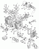 Toro 30555 (200) - 52" Side Discharge Mower, Groundsmaster 200 Series, 1989 (SN 90001-99999) Listas de piezas de repuesto y dibujos CYLINDER BLOCK ASSEMBLY-ENGINE, ONAN MODEL NO. P220G, TYPE NO. 1/10808C